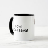 Mug Cute Koala Bear Dormir (Devant gauche)