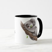 Mug Cute Koala Bear Dormir (Devant droit)