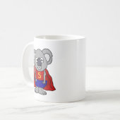 Mug Cute Koala Bear Superhero (Devant gauche)