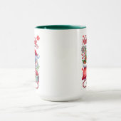 Mug Cute Koala Chirstmas Nom personnalisé (Centre)