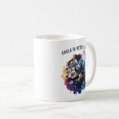 Mug Cute Koala dans l'espace extra-atmosphérique, astr (Devant droit)