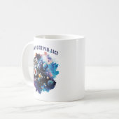 Mug Cute Koala dans l'espace extra-atmosphérique, astr (Devant gauche)