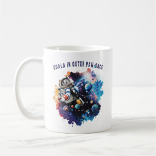 Mug Cute Koala dans l'espace extra-atmosphérique, astr