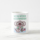 Mug Cute Koala Koalafied Comptable Pun (Centre)