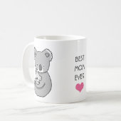 Mug Cute Koala Maman et bébé Sweet mamans cadeau de jo (Devant gauche)