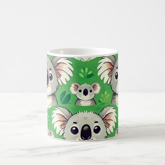 Mug Cute koala mule verte (Centre)
