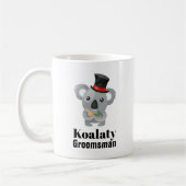 Mug Cute Koala Pun Koalaty Groomsman (Gauche)