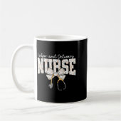 Mug Cute Labor And Delivery Nurse Stethoscope Coquette (Gauche)