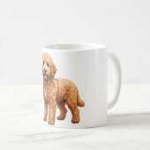 Mug ‏Cute Labradoodle Dog (Devant droit)