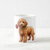 Mug ‏Cute Labradoodle Dog (Centre)
