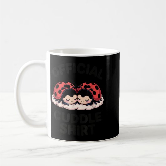 Mug Cute Ladybug Love Cuddle (Gauche)