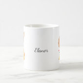 Mug Cute lapin lapin Art Personnalisé avec le nom (Centre)