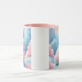 Mug Cute Lapin Rose Coton Bonbons Nuages (Centre)