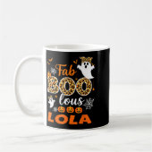 Mug Cute Leopard Fab Boo Lous Lola Soky Halloween Cost (Gauche)