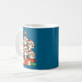 Mug Cute Leopard Gecko Le Lizard Christmas Tree Xmas H (Devant gauche)