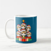 Mug Cute Leopard Gecko Le Lizard Christmas Tree Xmas H (Gauche)