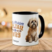 Mug Cute Lhassa Apso Vous Faites Ma Queue
