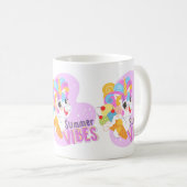 Mug Cute licorne avec crème glacée (Devant droit)