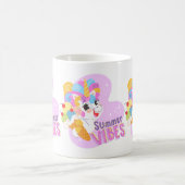 Mug Cute licorne avec crème glacée (Centre)