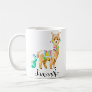 Mug Cute Little Baby Llama Personnalisé