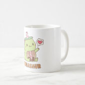 Mug Cute Little Bobasaur Boba Dinosaur (Devant droit)