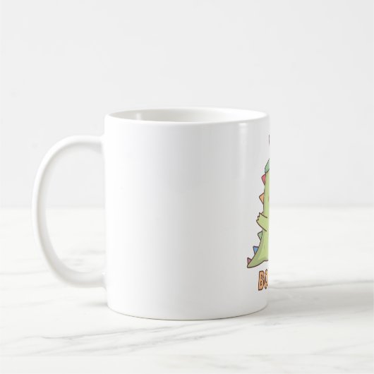 Mug Cute Little Bobasaur Boba Dinosaur (Gauche)