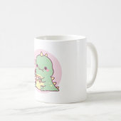 Mug Cute Little Dino Aime Les Sushi Japonais (Devant droit)