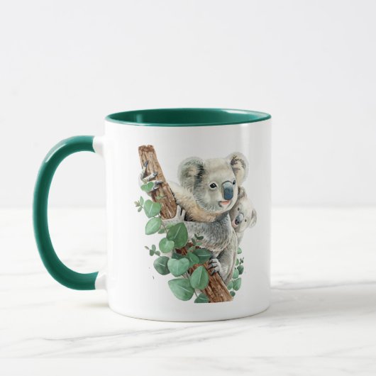 Mug Cute Little Koala Oear Australian Animal Art (Gauche)