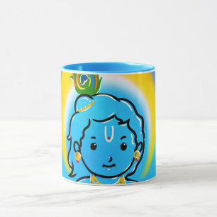 Mug Cute Little Krishna Bénédictions Art
