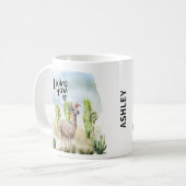 Mug Cute Llama (Devant gauche)