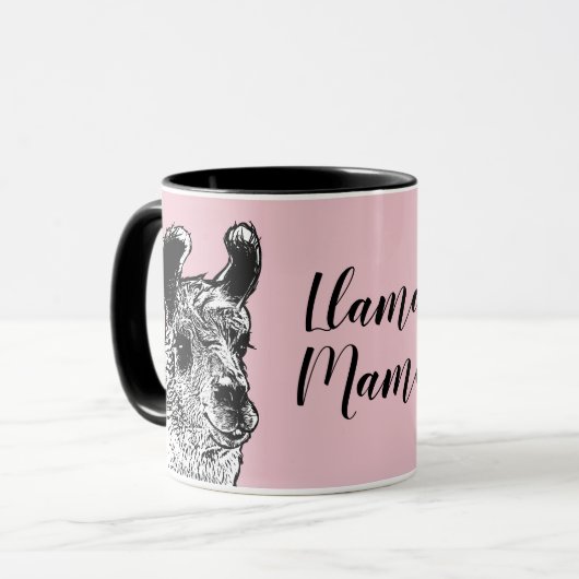 Mug Cute Llama Mama (Devant gauche)
