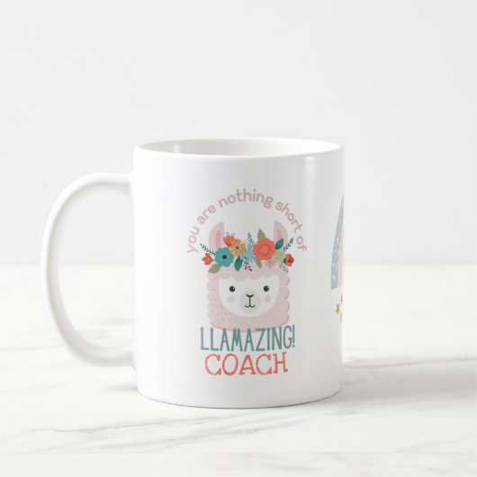 Mug CUTE LLAMA Vous êtes Extraordinaire COACH CAPTAIN  (Gauche)