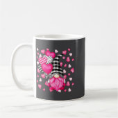 Mug Cute Love Heart Pattern For Her Nk Valentines Gnom (Gauche)