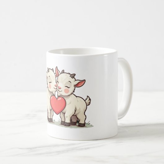 Mug Cute Love Together (Devant droit)