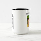 Mug Cute Love You Grandpa Éléments nutritifs Photo (Centre)