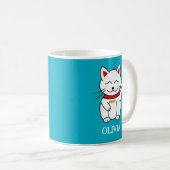 Mug Cute Lucky Chat Kawaii Style (Devant droit)