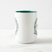 Mug Cute Main Levée Wreath Joyeux Noël (Centre)