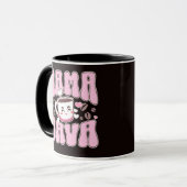 Mug Cute Mama Java cadeau de la fête des mères (Devant gauche)