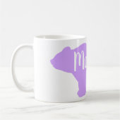 Mug Cute Mama ours design mère cadeau de jour (Gauche)