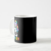 Mug Cute Mamacorn Fun Unicorn Mothers Day Rainbow Colo (Devant gauche)