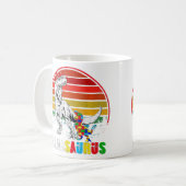 Mug Cute Mamasaurus T rex Dinosaur Mama Autisme (Devant gauche)