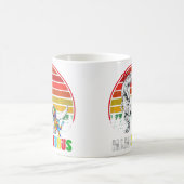 Mug Cute Mamasaurus T rex Dinosaur Mama Autisme (Centre)