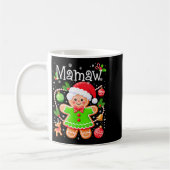 Mug Cute Mamaw Gingerbread Family Matching Christmas C (Gauche)