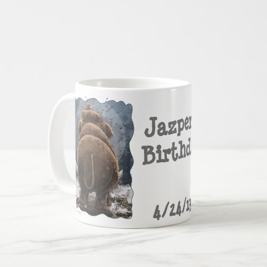 Mug Cute Mastodon (Devant gauche)