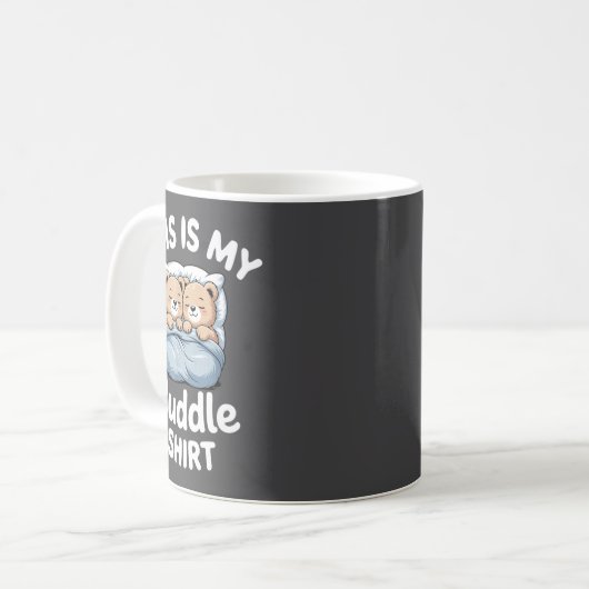 Mug Cute Matching Bear This Is My Cuddle  (Devant gauche)