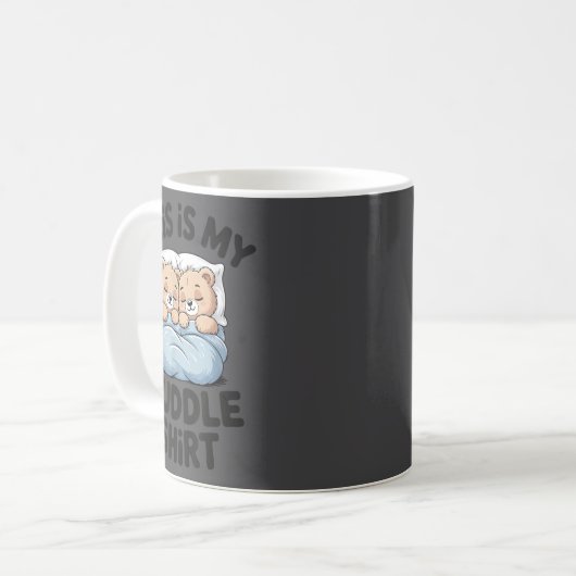 Mug Cute Matching Bear This Is My Cuddle  (Devant gauche)