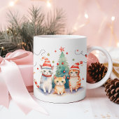 Mug Cute Meowy Christmas Cats