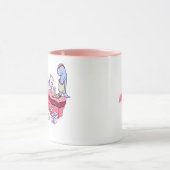 Mug Cute Mermaid Caisse personnalisée (Centre)