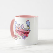 Mug Cute Mermaid Caisse personnalisée (Devant gauche)