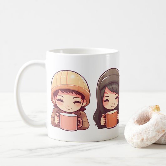 Mug Cute mignonne (Avec donut)